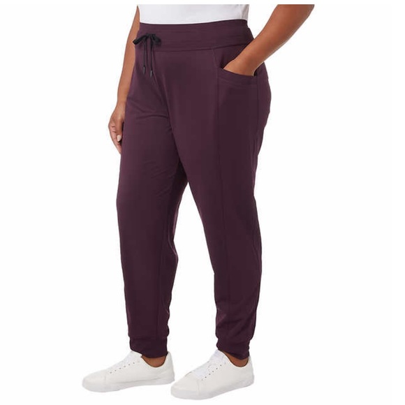 32 Degrees Ladies' Side Pocket Jogger, Purple - Picture 6 of 6